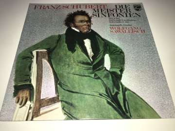 Franz Schubert - Staatskapelle Dresden, Wolfgang Sawallisch – Die Meister Sinfonien (Nr.5 B-dur / Nr.8 H-moll »Unvollendete« / Nr.9 »Große« C-dur) 2 LP