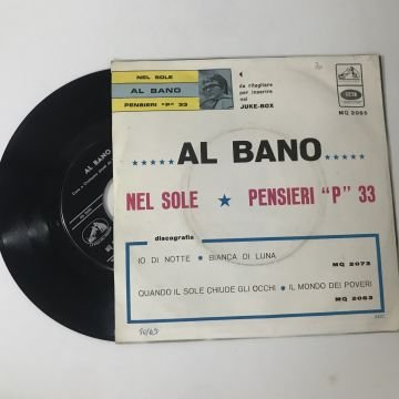 Al Bano – Nel Sole / Pensieri ''P'' 33