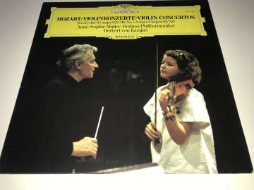 Herbert von Karajan ‎– Violinkonzerte G-dur KV 216 · A-dur KV 219