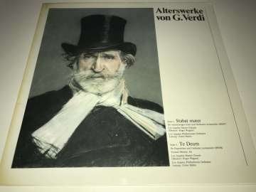 Verdi, Zubin Mehta, Los Angeles Master Chorale, Los Angeles Philharmonic Orchestra – Alterswerke Von G. Verdi