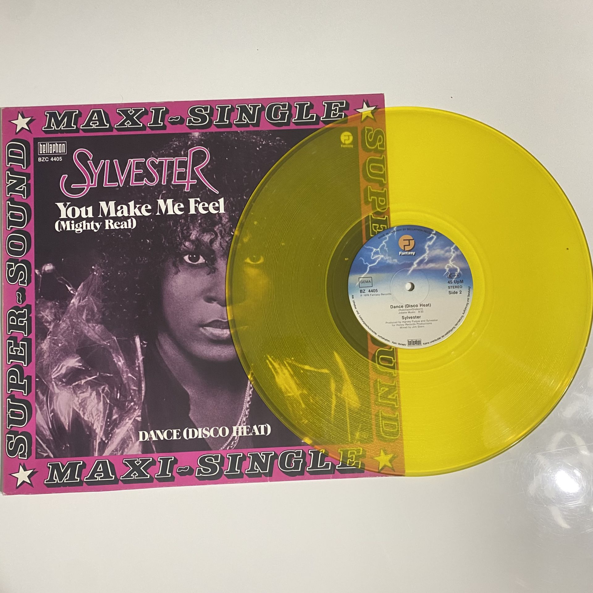 Sylvester – You Make Me Feel (Mighty Real) (Sarı Renkli Plak)
