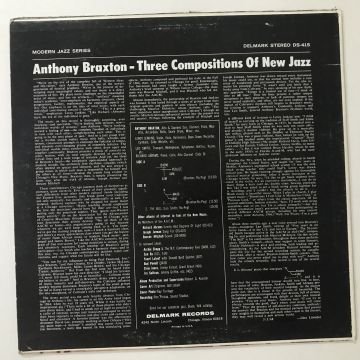 Anthony Braxton – 3 Compositions Of New Jazz