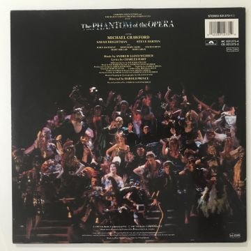Andrew Lloyd Webber – The Phantom Of The Opera 2 LP