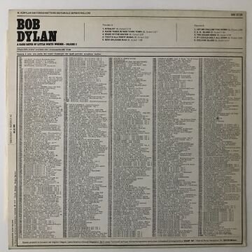 Bob Dylan – A Rare Batch Of Little White Wonder - Volume 2