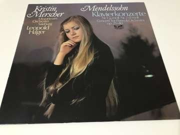 Mendelssohn - Kristin Merscher, Mozarteum-Orchester Salzburg, Leopold Hager – Klavierkonzerte Nr. 1 G-moll Op. 25 & Nr. 2 D-moll Op. 40