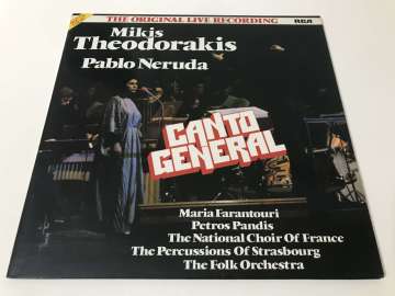 Mikis Theodorakis - Pablo Neruda – Canto General (The Original Live Recording) 2 LP
