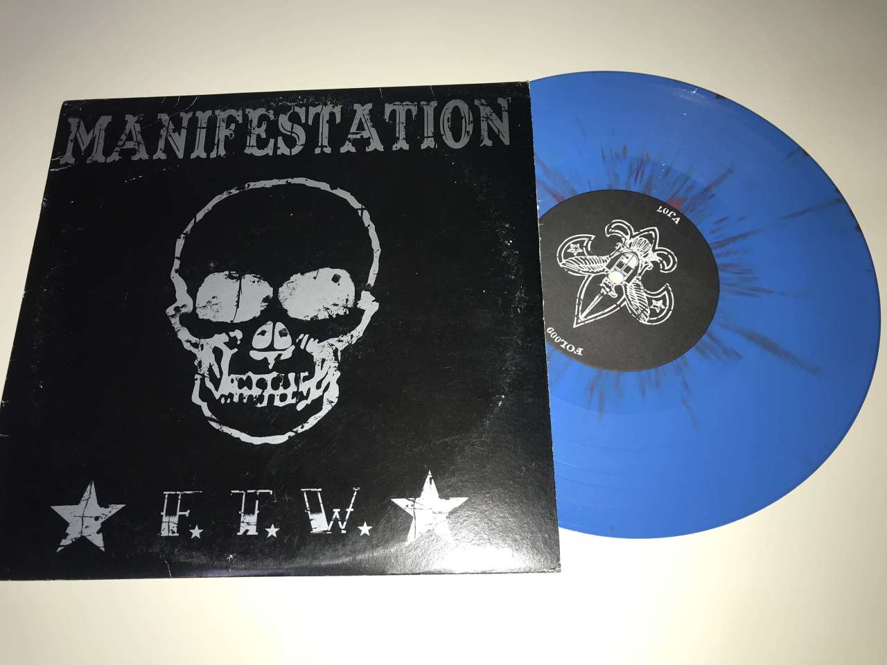 Manifestation – F.T.W - 10 '' (Mavi Renkli Plak)