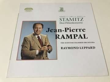Johann Stamitz, Carl Stamitz, Anton Stamitz, The Scottish Chamber Orchestra*, Raymond Leppard, Jean-Pierre Rampal – Stamitz - Drei Flötenkonzerte