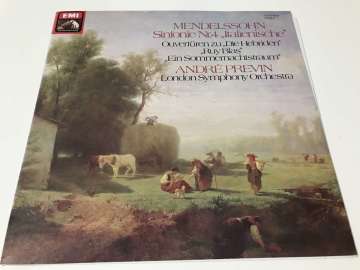 Mendelssohn - André Previn, London Symphony Orchestra – Symphonie Nr.4 ''Italienische'' / Ouvertüren