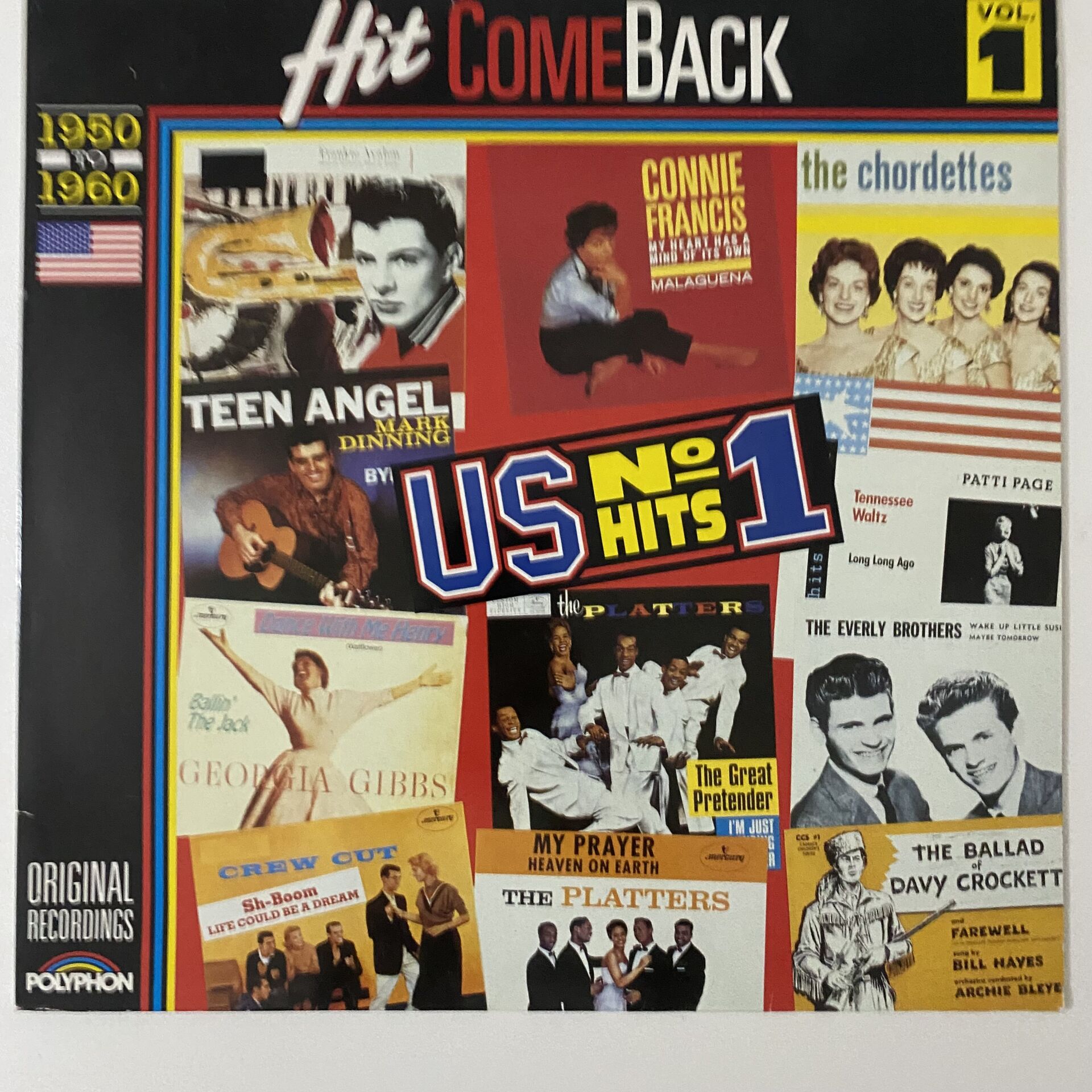 Hit Come Back No. 1 In USA • Vol. 1 1950 To 1960