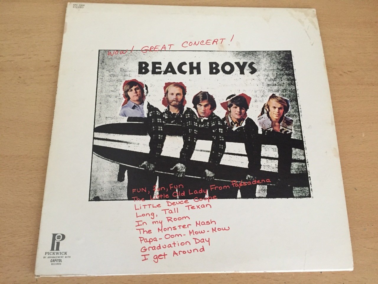The Beach Boys ‎– Wow! Great Concert!