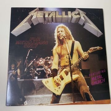 Metallica – For Metallians Only 3 LP (Konser Kaydı)