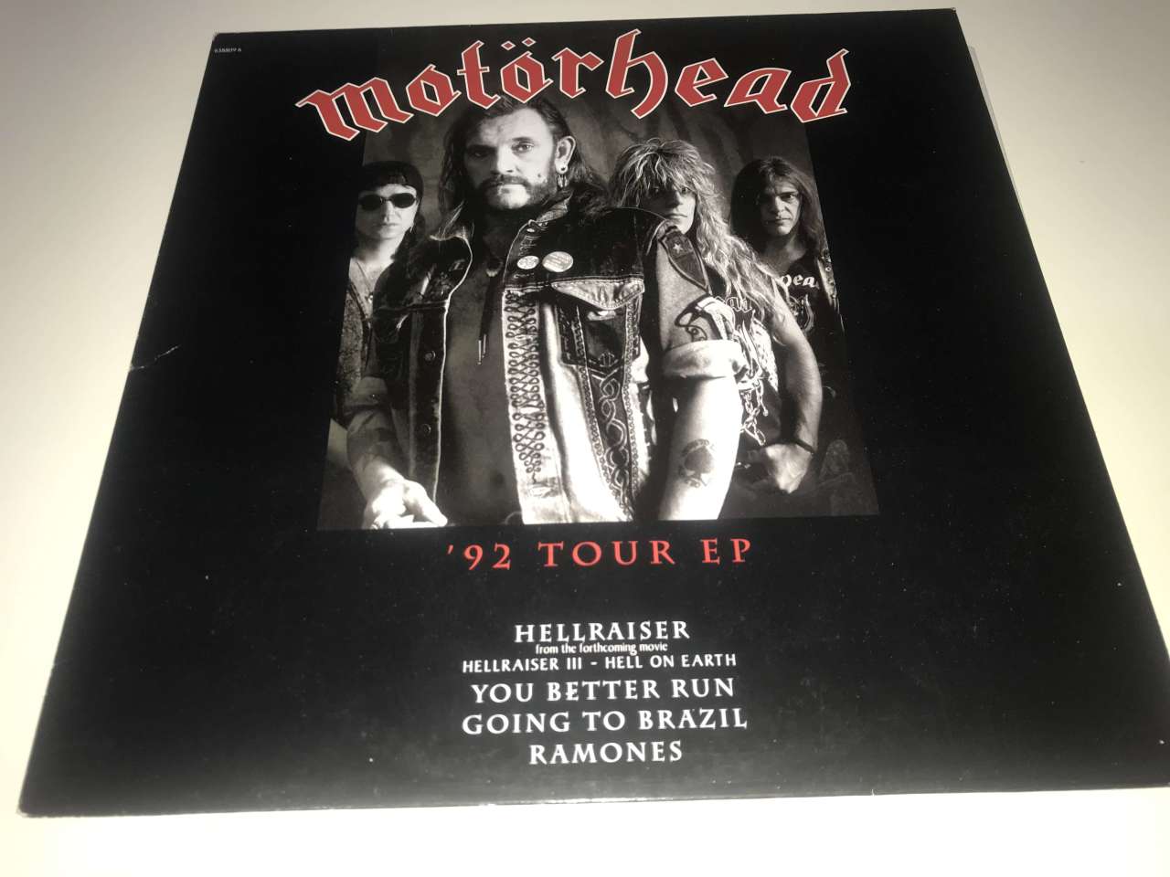 Motörhead ‎– '92 Tour EP