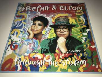 Aretha & Elton ‎– Through The Storm
