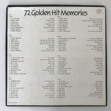 Golden Hit Memories 4 LP (Kutulu Set)