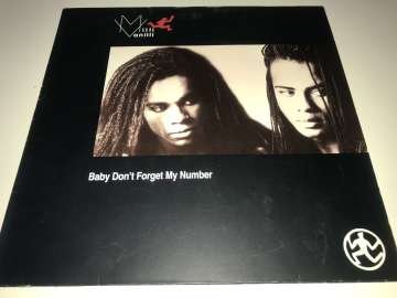 Milli Vanilli ‎– Baby Don't Forget My Number