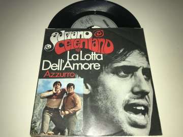 Adriano Celentano ‎– La Lotta Dell'Amore / Azzurro