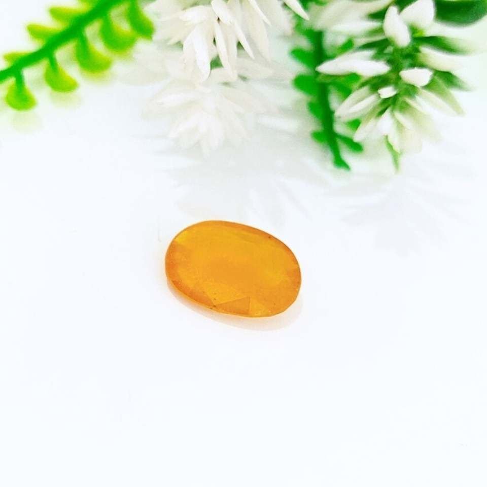 Sarı Safir Kabaşon Taş 8,70 crt