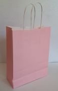 KRAFT KAĞIT ÇANTA PEMBE 25'Lİ 15CM X 20CM