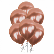 BALON LATEKS METALİK ROSE GOLD 12'Lİ