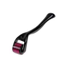 Dermaroller 1.0mm Siyah Roller İğneli Masaj Aleti Saç Çıkarma Tarağı