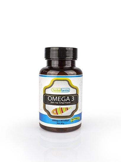 Omega 3 Balık Yağı Softgel Kapsül Herbal Farma