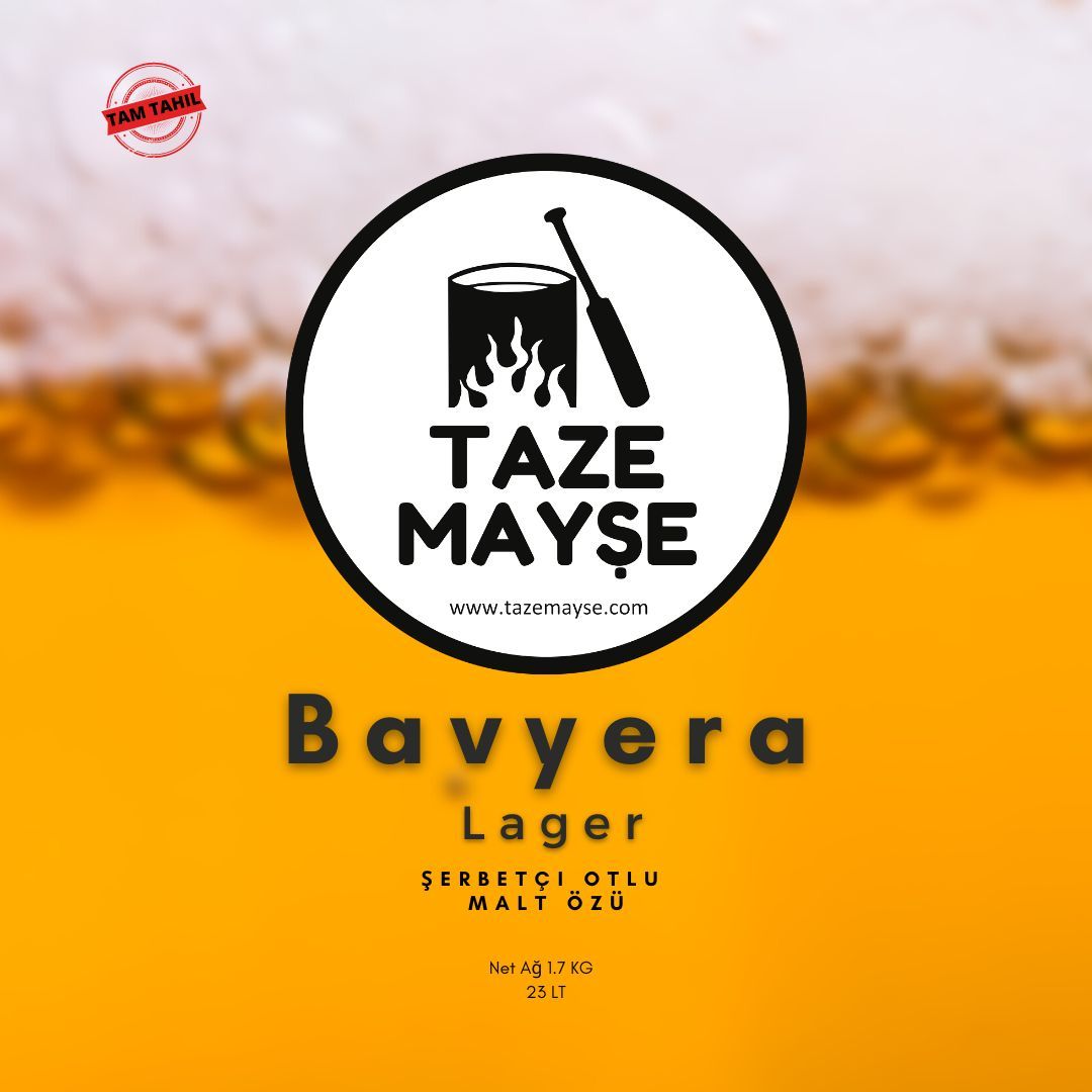 5 Litre Bavyera Lager Taze Mayşe