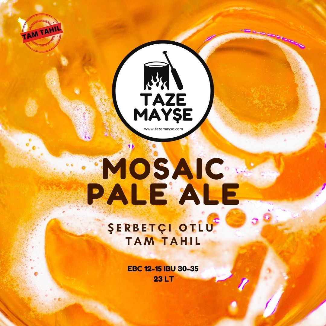 5 Litre Mosaic Pale Ale Taze Mayse