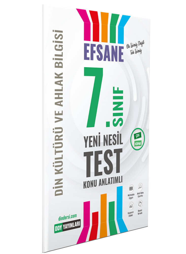 7.Sınıf Din Kültürü ve Ahlak Bilgisi Efsane Test