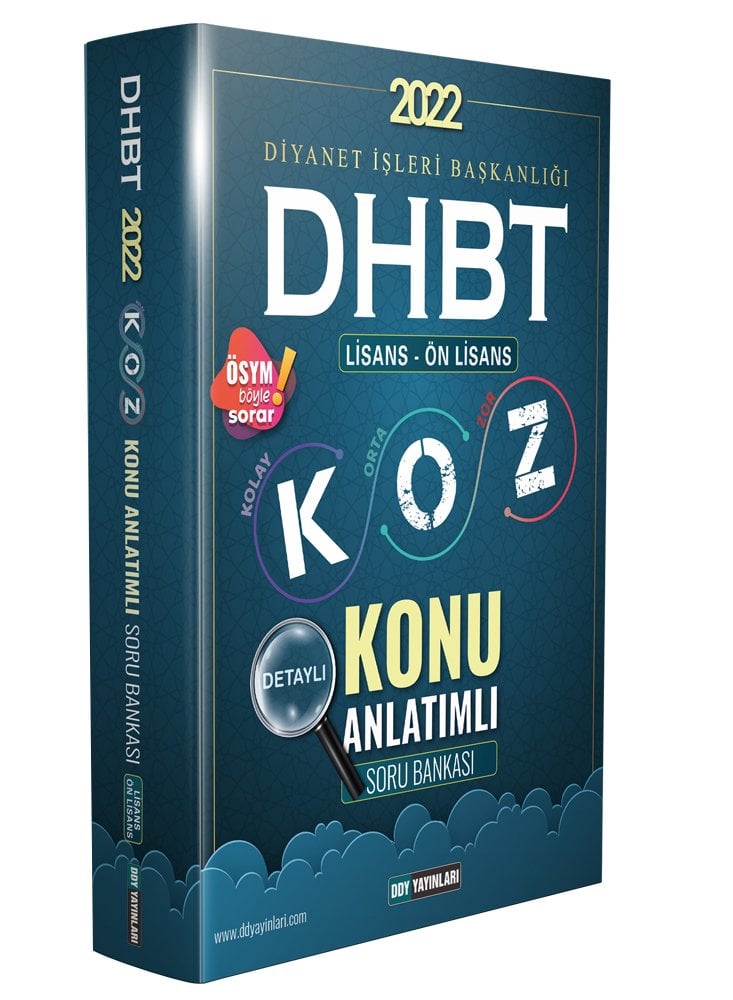 DHBT Koz Lisans Önlisans Konu Anlatımı