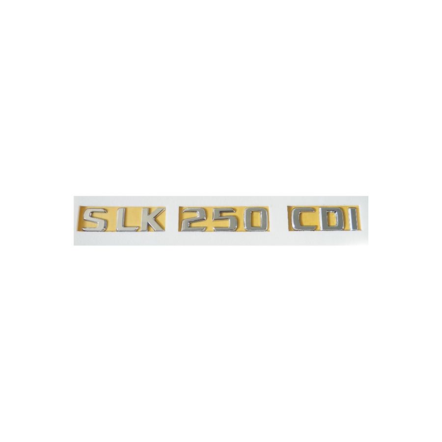 Lemar Yazı Tip Yazısı SLK 250Cdı Krom (A172 817 02 15)