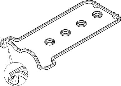 Goetze M119 Motor Üst Kapak Contası Sol M980 981 982 985 (A119 010 23 30)