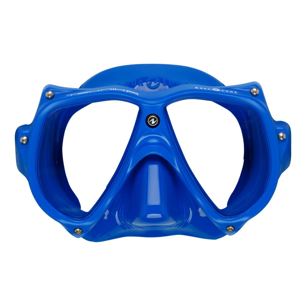 Aqua Lung Teknika Mavi Silikon Dalış Maskesi
