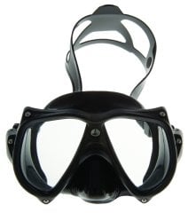 Aqua Lung Teknika Siyah Silikon Dalış Maskesi