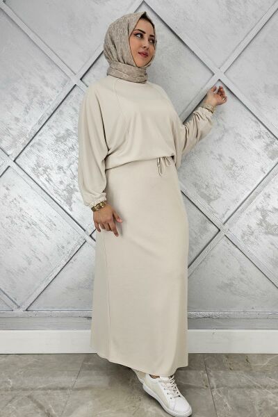 KADIN YARASA KOL TESETTÜR TAKIM TAŞ - 2 BEDEN