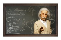 Albert Einstein ve Formüller Tablosu