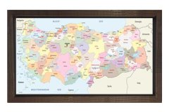 Türkiye Haritası Tablosu
