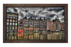 Amsterdam ve Amstel Irmağı Tablosu