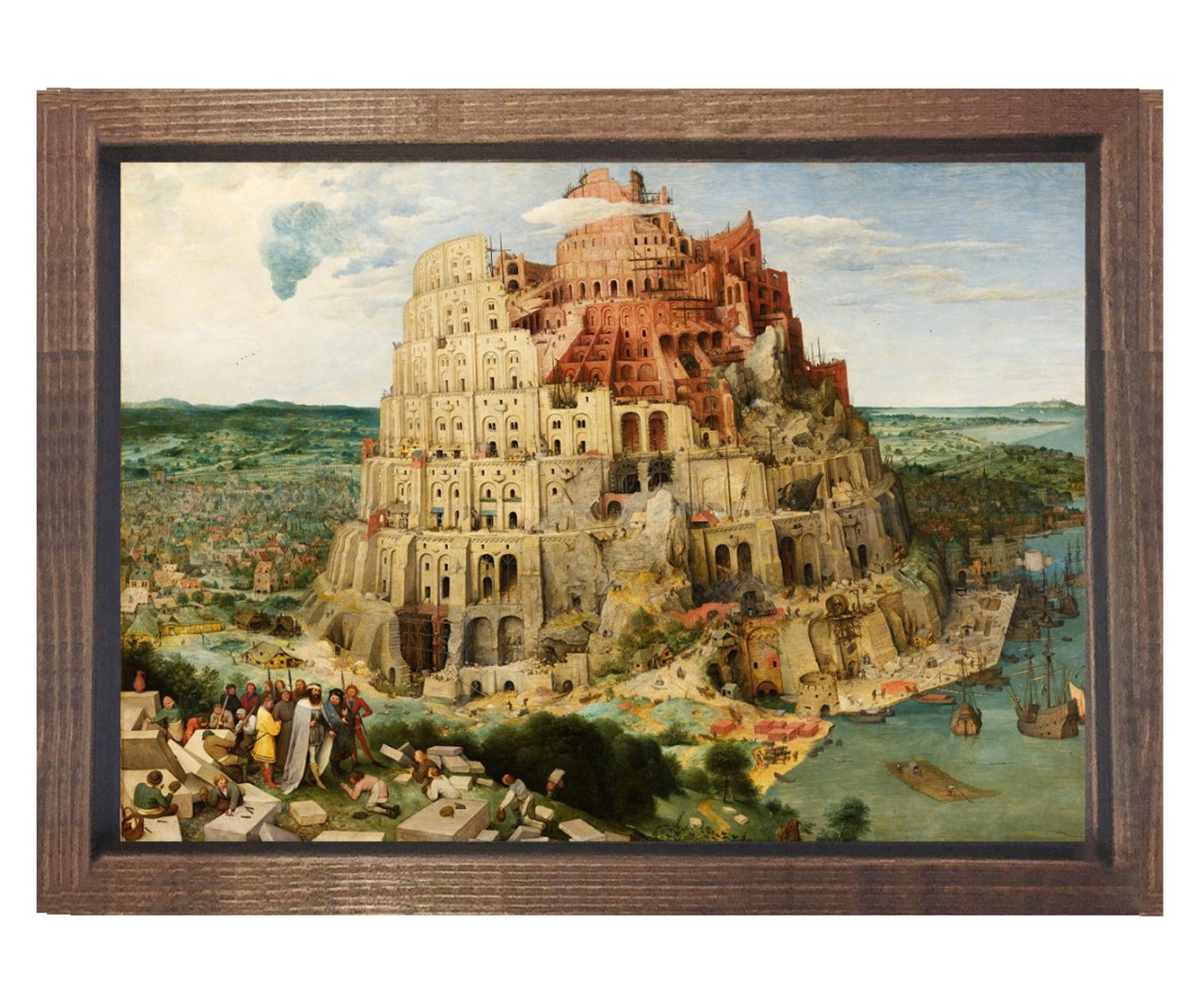 Pieter Brueghel - Babil Kulesi Tablo
