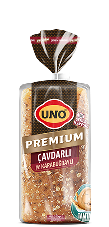 Uno Premium Çavdarlı ve Karabuğdaylı Ekmek 350gr