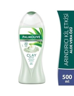 Palmolive Duş Jeli Spa Therapy Kil ve Aloe Vera Özlü 500ml