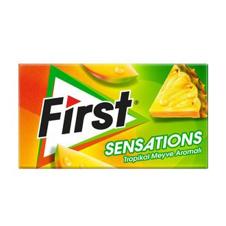 First Sensations Tropikal Meyve Aromalı Sakız 27gr