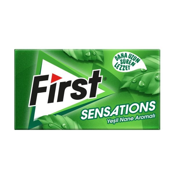 First Sensations Yeşil Nane Aromalı Sakız 27gr