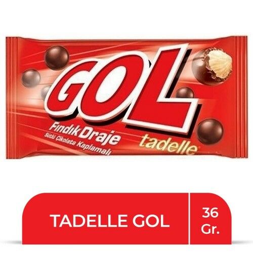 Tadelle Gol Sütlü Çikolata Kaplı Fındık 36gr