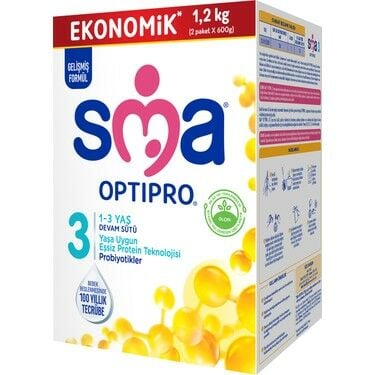 Sma Optipro 3 Devam Sütü 1-3 Yaş 1200gr