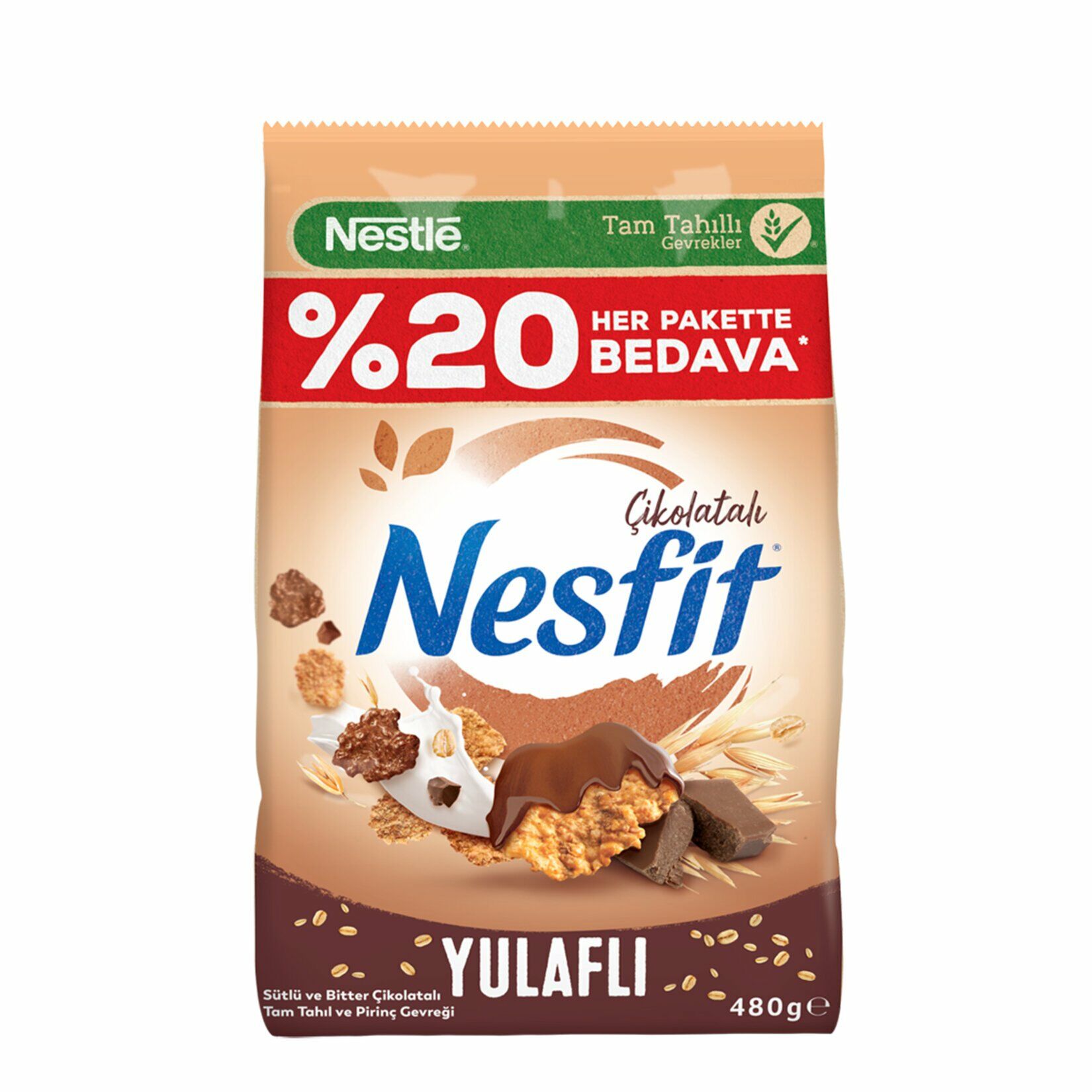 Nestle Nesfit Çikolatalı 480gr