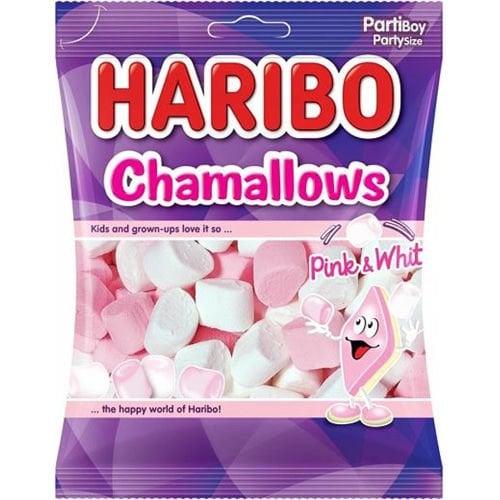 Haribo Parti Boy Chamallows Pink&White 150gr