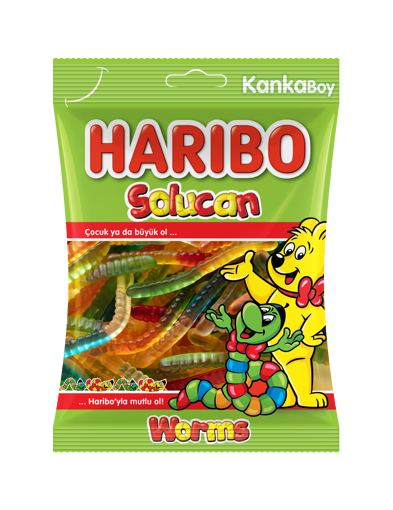 Haribo Parti Boy Solucan 160gr