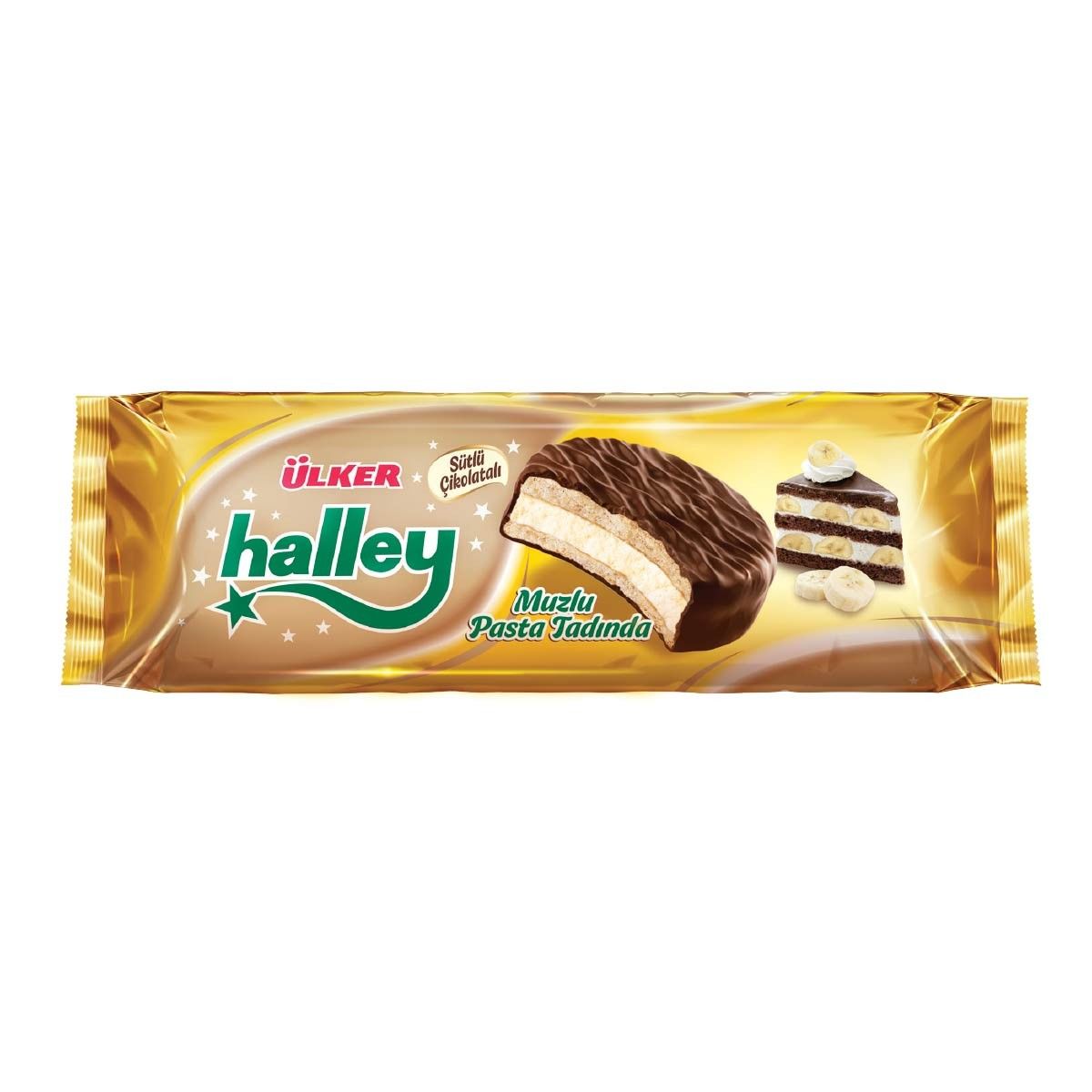 Ülker Halley Muzlu Pasta Tadında 210gr