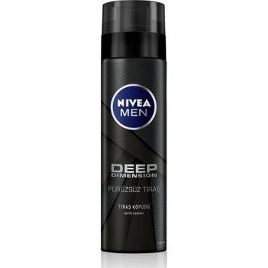 Nivea Men Tıraş Köpüğü Deep Dimension 200ml